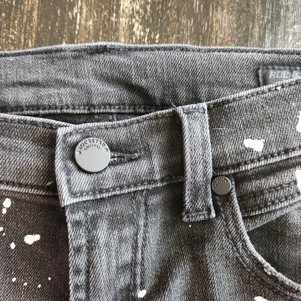 Rockstar Originals Flare Jeans Boys 14 Black‎ Streetwear Denim 27x33